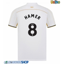 Maglie da calcio Sheffield United Gustavo Hamer #8 Seconda Maglia 2025-26 Manica Corta